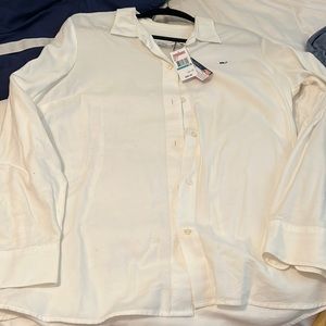 Vineyard Vines white button up shirt